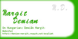 margit demian business card